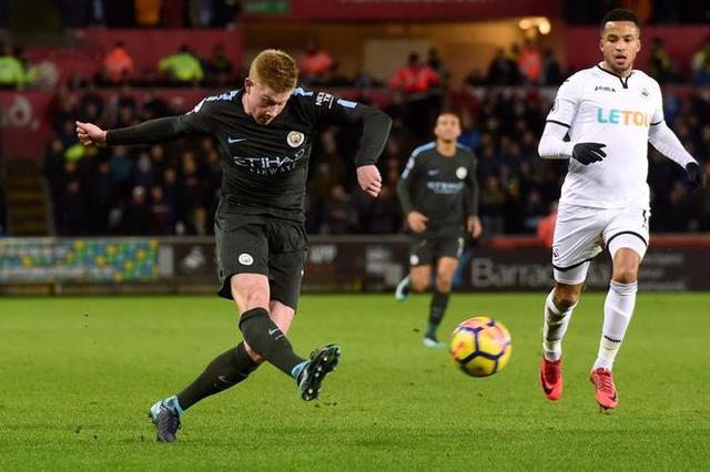  曼城创纪录连续十二次客场零封  